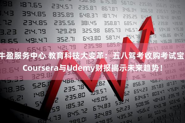 牛盈服务中心 教育科技大变革：五八驾考收购考试宝，Coursera与Udemy财报揭示未来趋势！